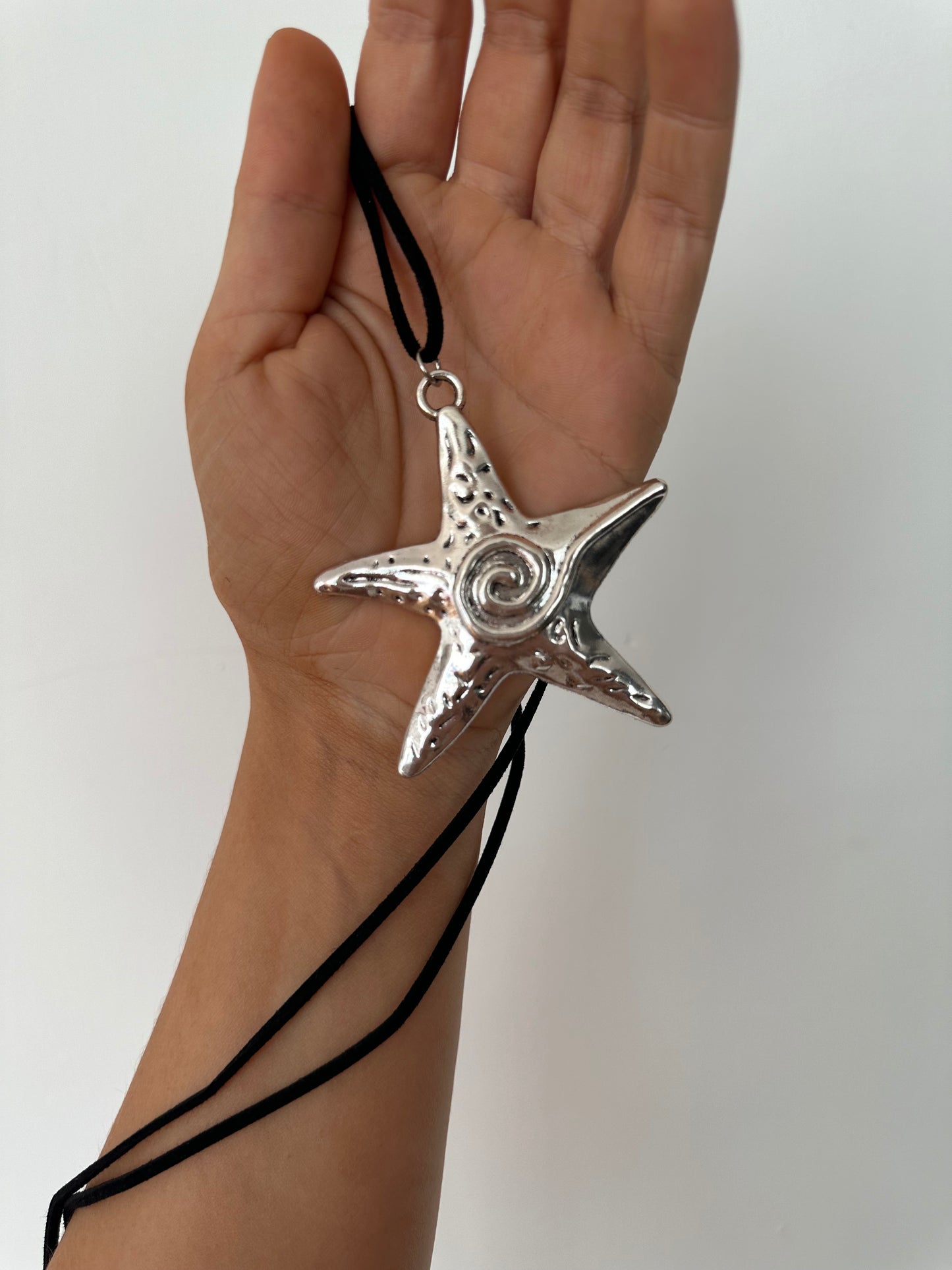 Large silver starfish